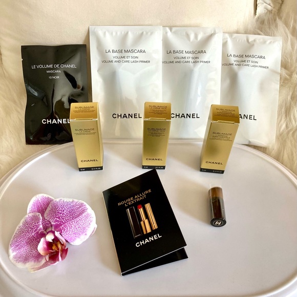 CHANEL Other - 🌸HP!🌸CHANEL La Base Mascara Makeup 9 Piece Bundle
